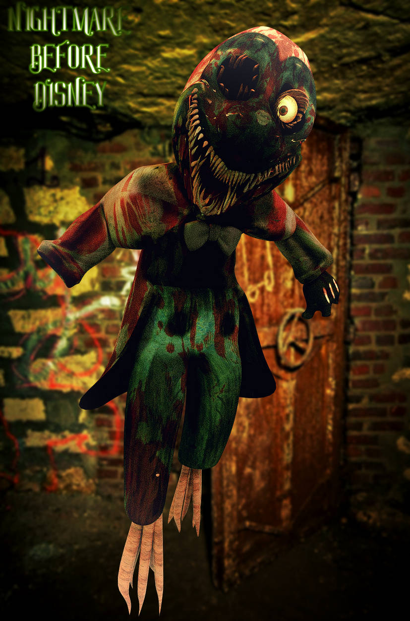 Nightmare Before Disney: Photo Negative Mickey by FreshDecimate