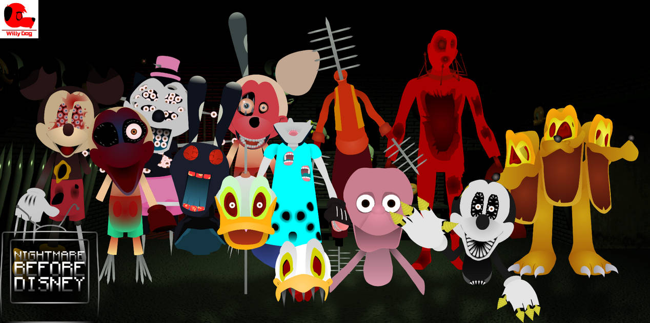 Nightmare Before Disney Cast 2022 by cs888901